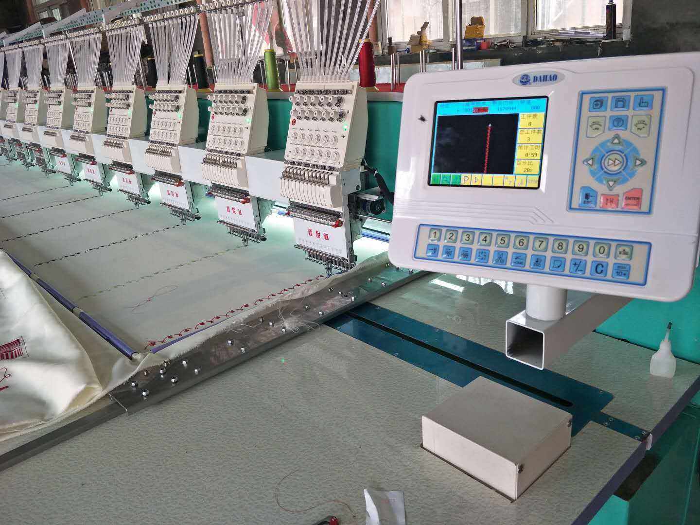 工业电脑刺绣机什么牌子好,工业型的电脑刺绣机