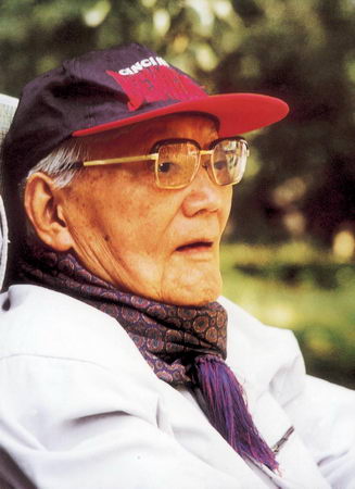 巴金生前录像,李小棠和巴金