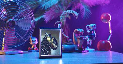 3d全息投影相框,3d立体显示器效果