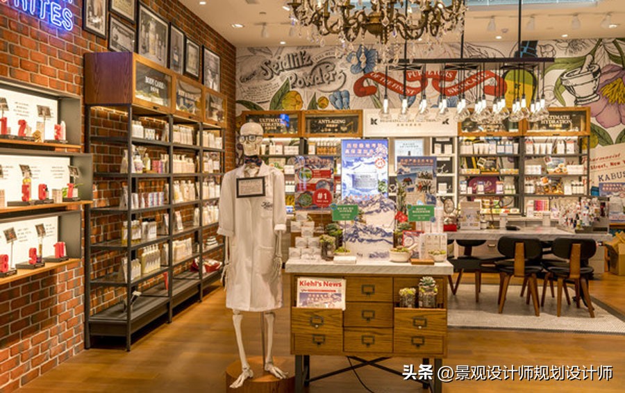 化妆品店小黑板设计,化妆品店设计案例分享