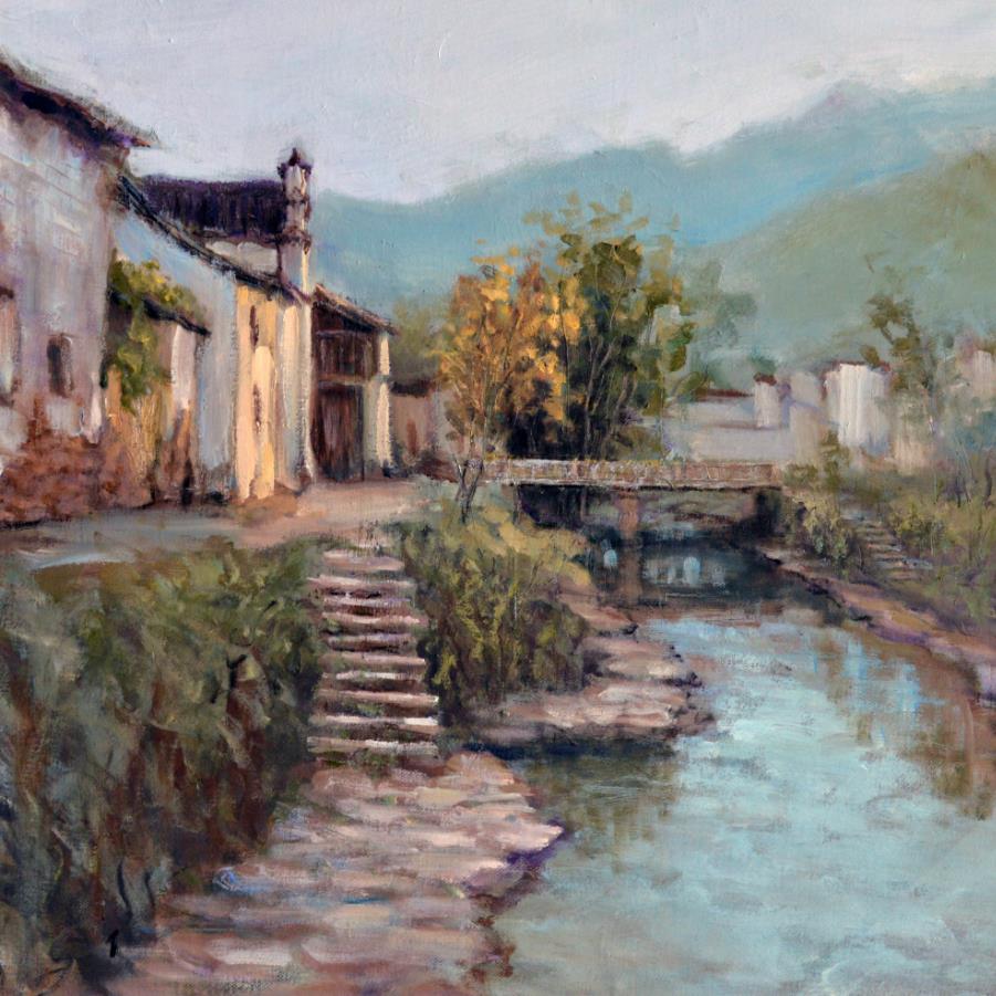 中美艺术作品展,中美书画艺术交流展