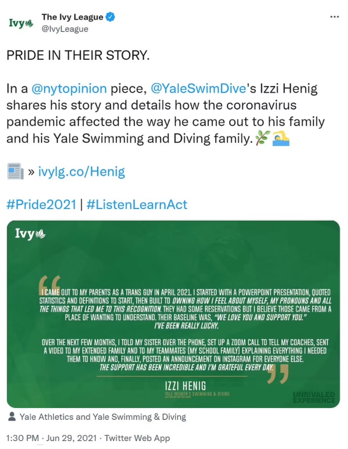 称霸女子游坛的男跨女运动员被女跨男运动员打败!美国人凌乱了