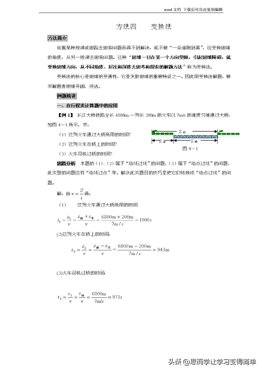 初中物理解题方法大全及技巧,初中物理解题技巧大全及解析