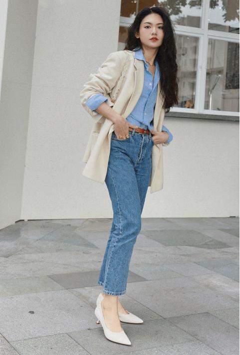 挑战职场一周穿搭不重样,挑战一周温柔穿搭