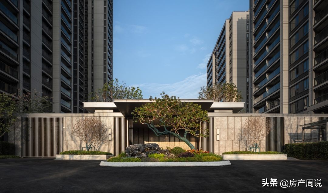 高档小区大门入口图片欣赏,高档小区大门入口门楼图