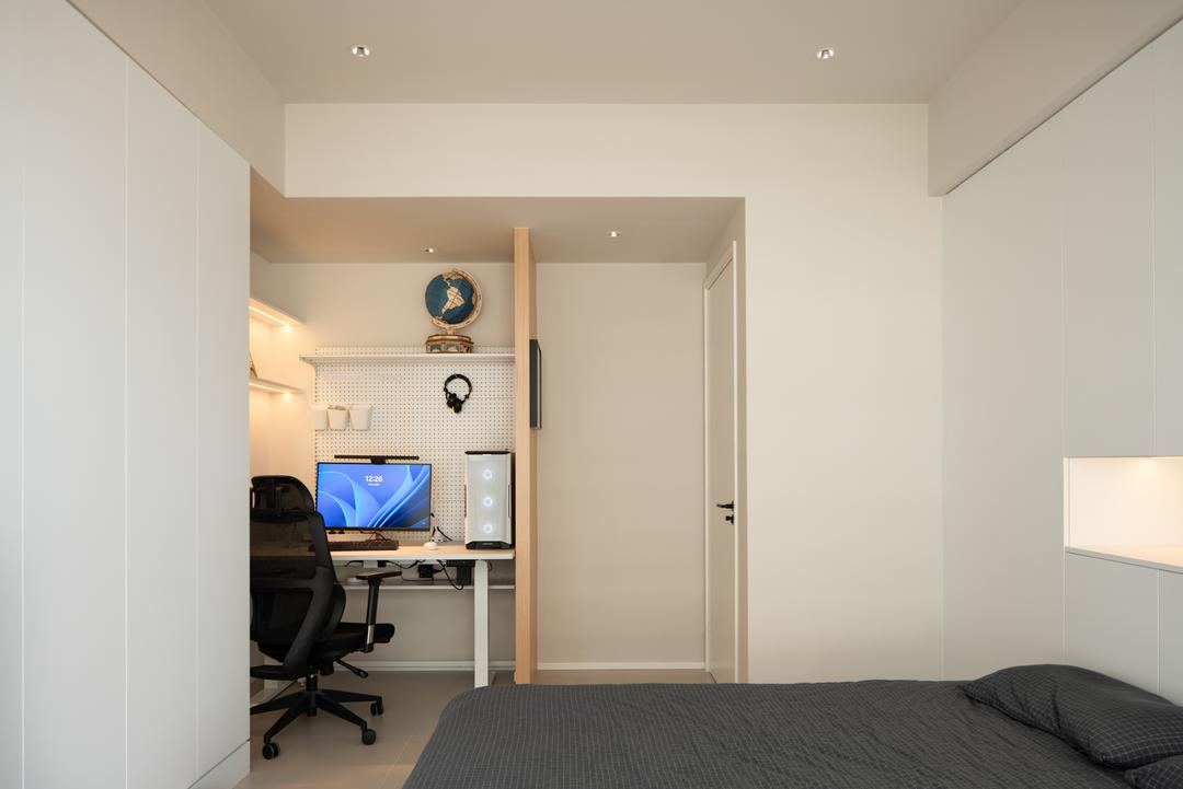 房间日式原木装修风格全屋效果图,极简主义亲子宅设计