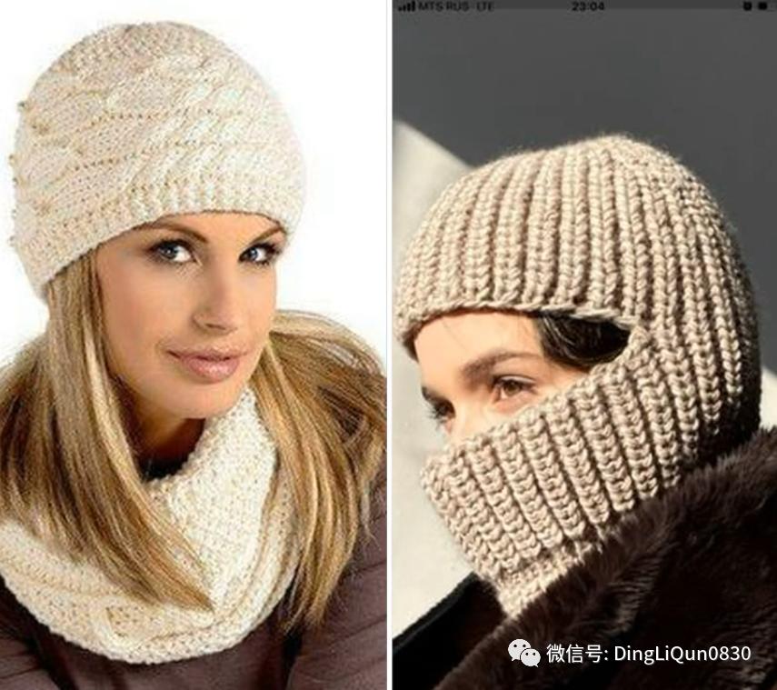 2021秋款毛线帽,2023年新款秋季针织帽造型