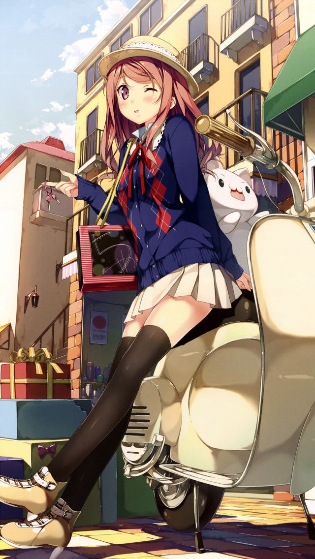 二次元动漫壁纸超清全屏女神,屏保壁纸日漫女二次元