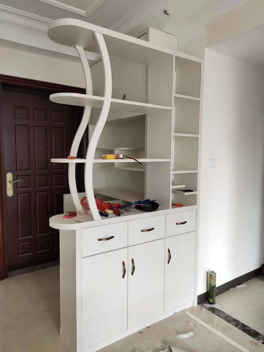 屏风隔断柜效果图,20公分隔断柜效果图