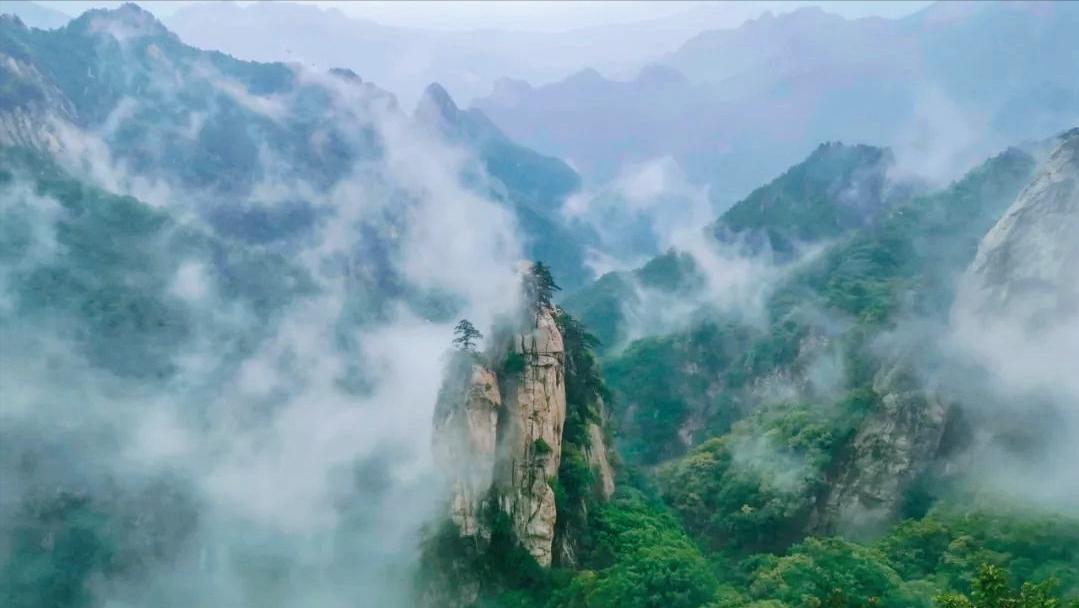 黄山三清山张家界华山,张家界尧山风景区