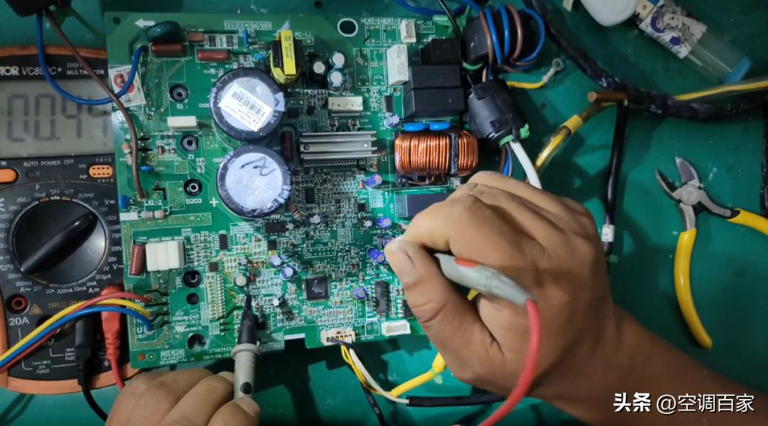变频空调电路板维修视频技术资料,变频空调ipm电路图详解