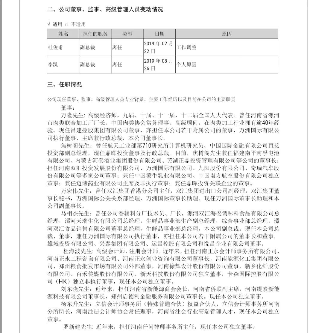 双汇发展深度分析2021,双汇发展2021年报分析