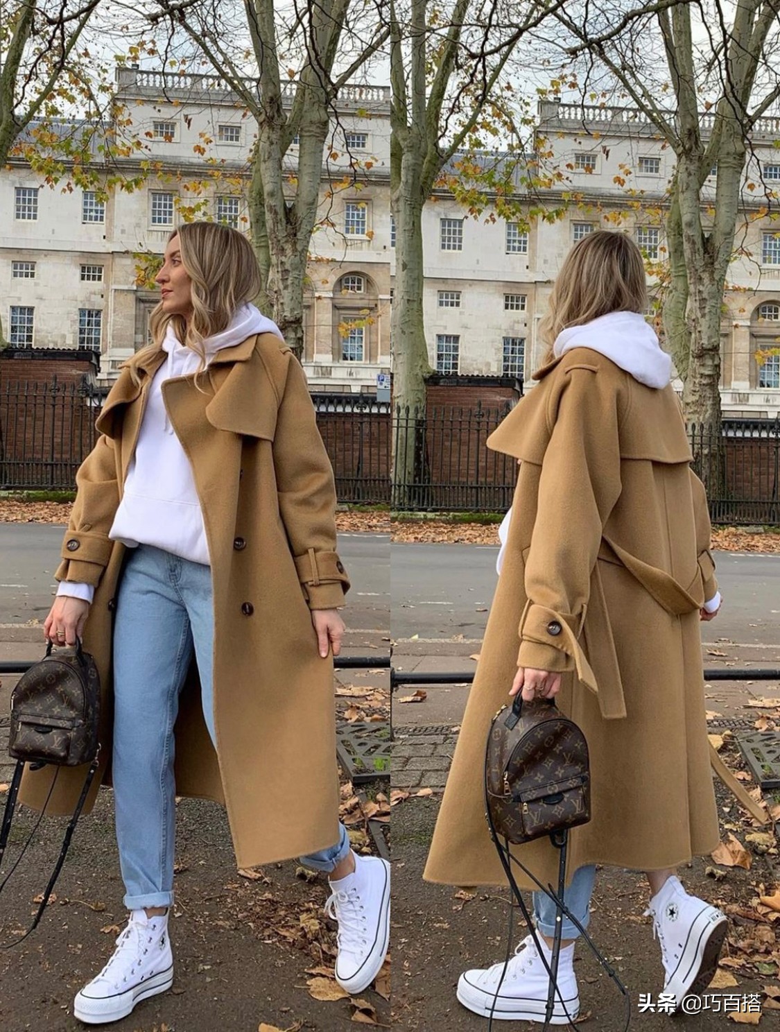 秋日卫衣正确穿法,冬日卫衣叠穿大法