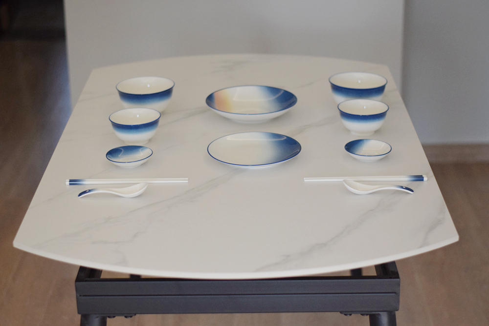 岩板伸缩折叠餐桌介绍,圆形岩板伸缩餐桌品牌推荐