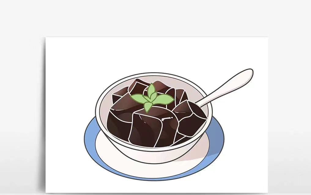 烧仙草是什么和龟苓膏有区别吗,龟苓膏和烧仙草分不清