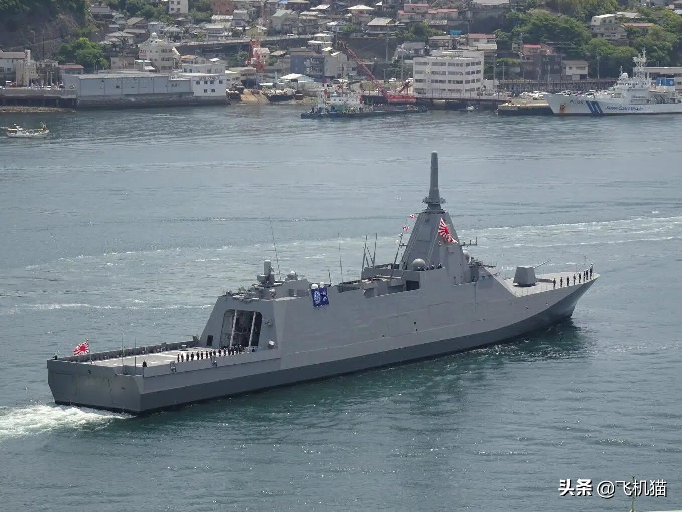 日本最上级护卫舰下水,日本下水最上级护卫舰