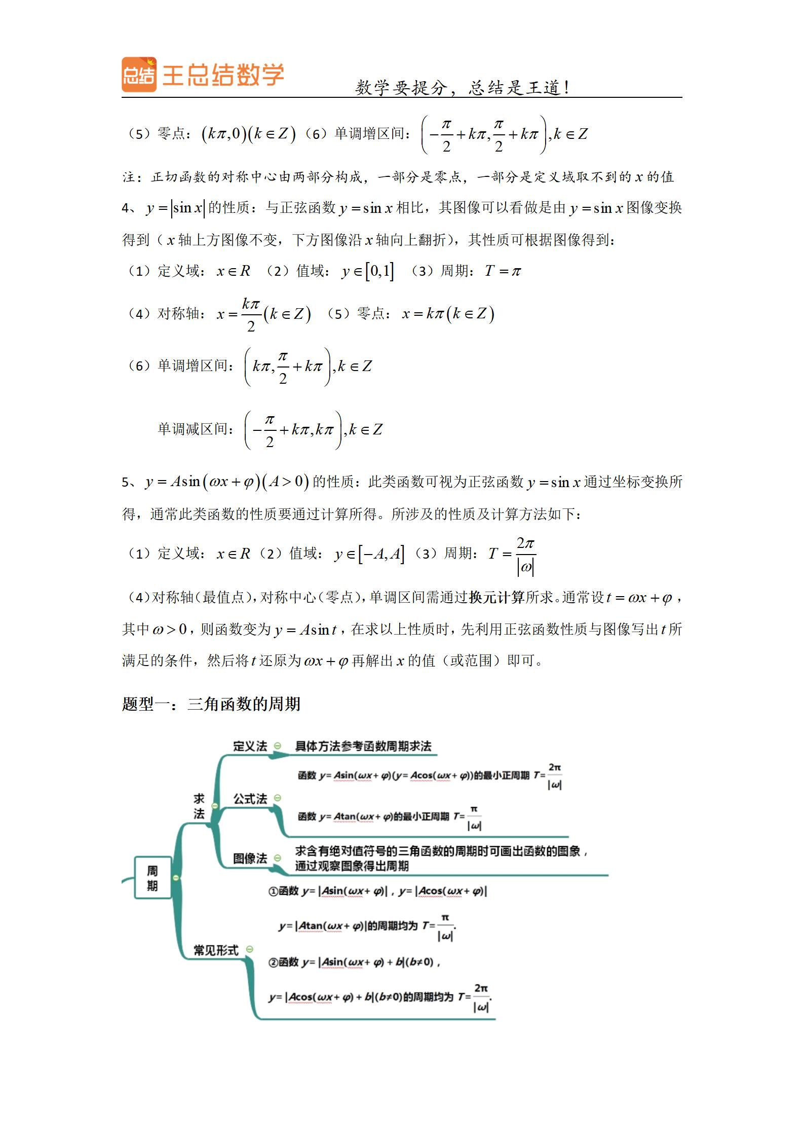 高中数学三角函数一题多解专题,三角函数高中数学重点难点题