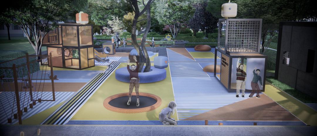 儿童游乐园景观设计手绘,儿童游乐场景观设计哪家好