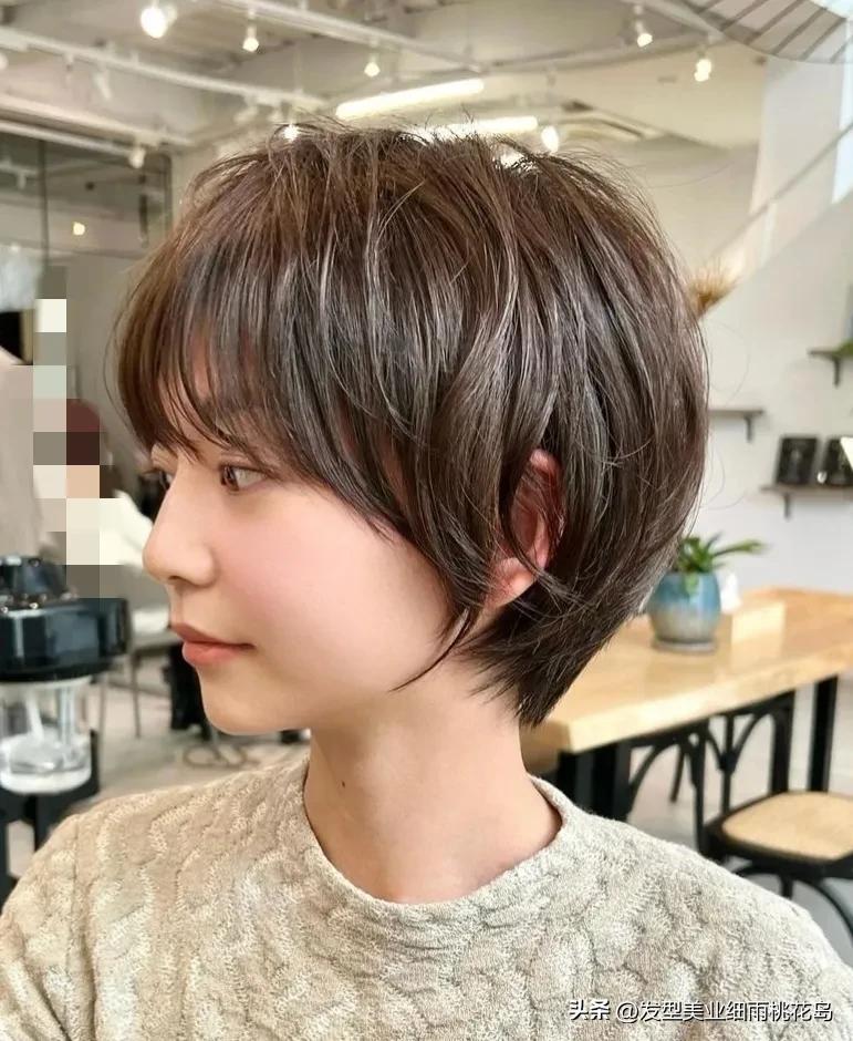 日系短发发型女圆脸,适合圆脸女生的超a日系短发