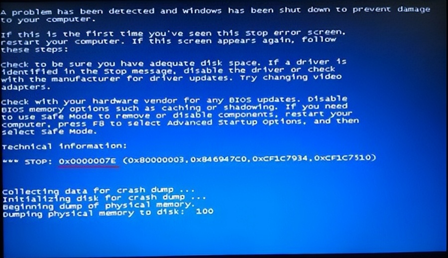 电脑出现0xc0000007b蓝屏怎么办,重装系统蓝屏0x0000007e解决步骤