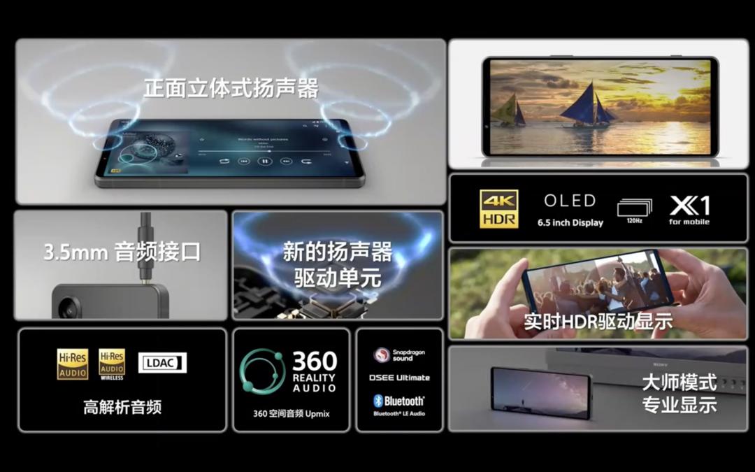 老大哥来了索尼发布影像手机Xperia1V：8999起售