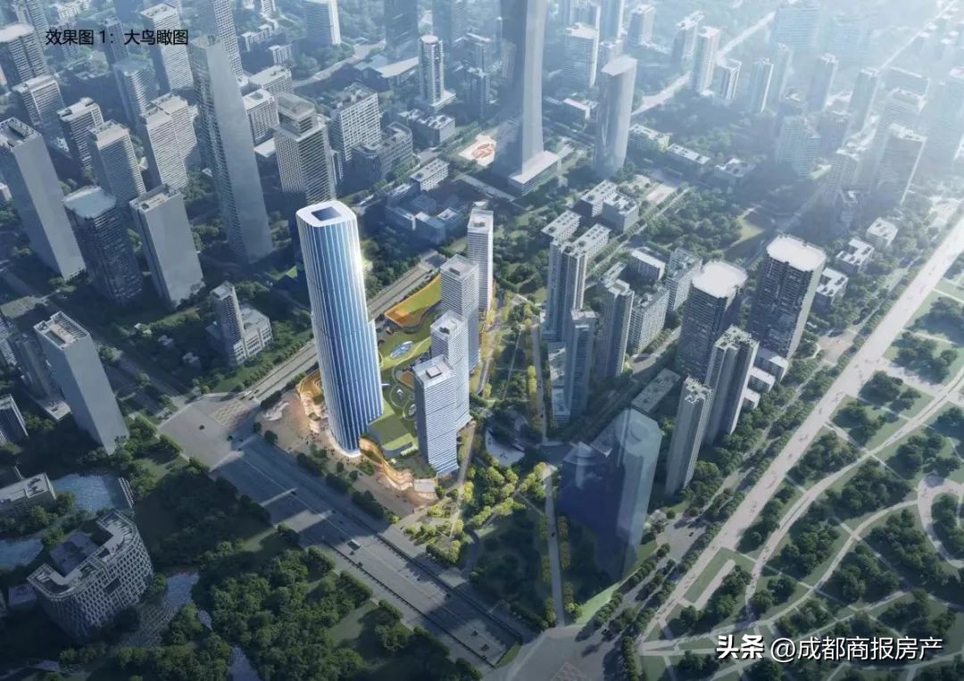 成都世豪中心效果图,世豪中心项目