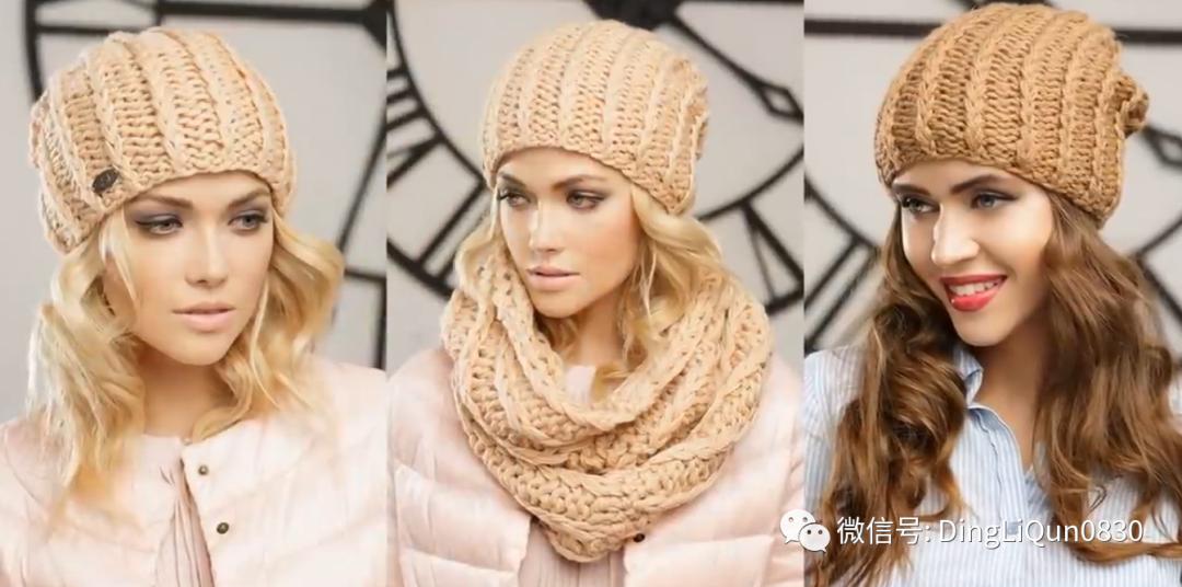 针织帽2023新款,针织帽秋冬款的针织教程