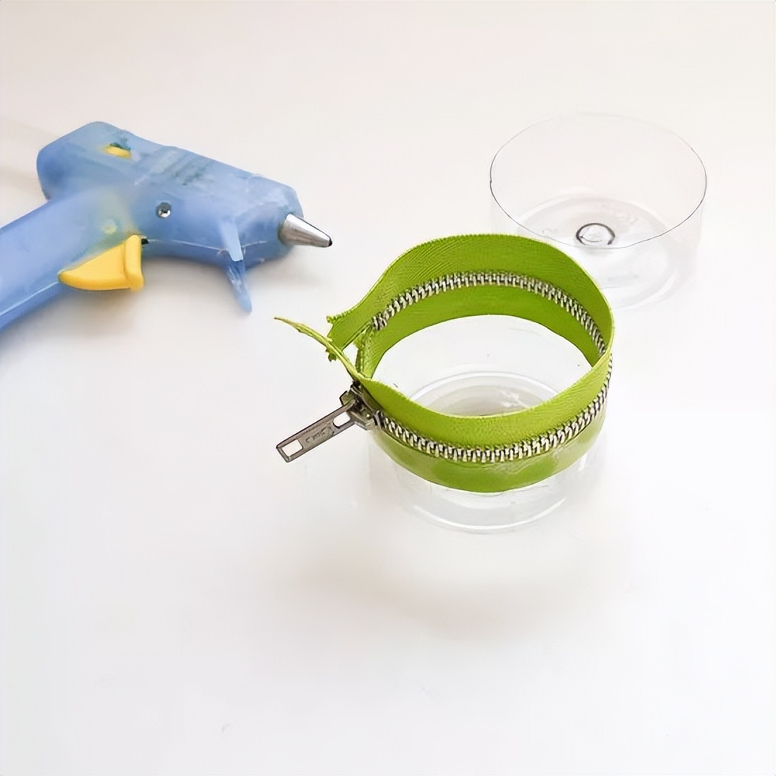 创意折叠花盆灯,洗洁精瓶做花盆小花瓶