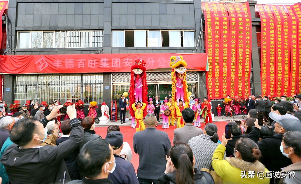 为耕者建市场，丰德百旺集团安徽分公司盛大开业仪式