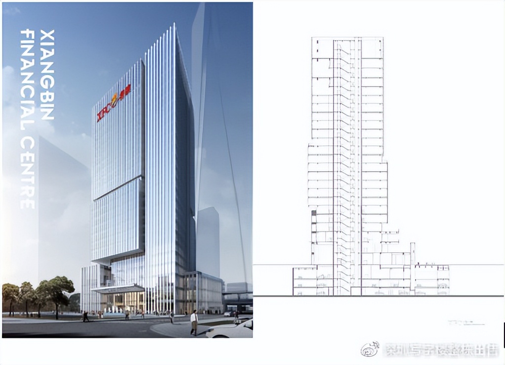 深圳香蜜湖新金融中心写字楼出租,宝安前海中心写字楼