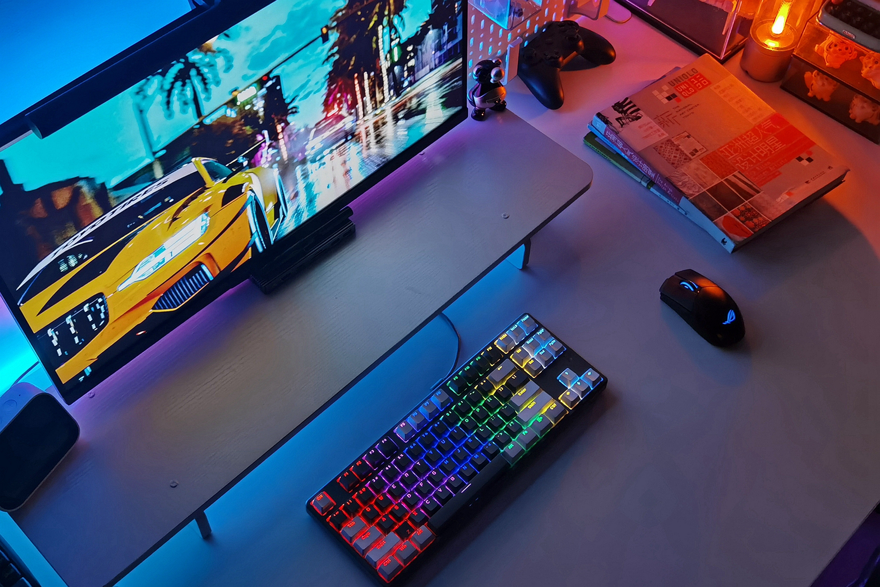 黑爵104键机械键盘,pbt键帽食品级