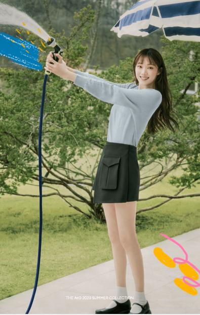 韩国李圣经穿的裙子,李圣经韩国时装周