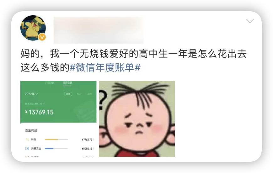 微信的年度账单怎么看花了多少钱,微信年度账单真的是花出去的钱吗