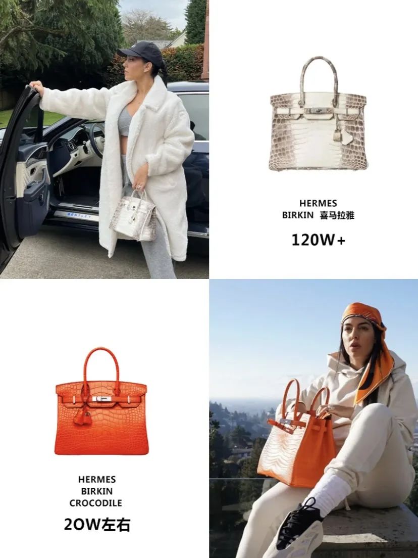 c罗与乔治娜红蓝情侣装,从柜姐到富豪女友