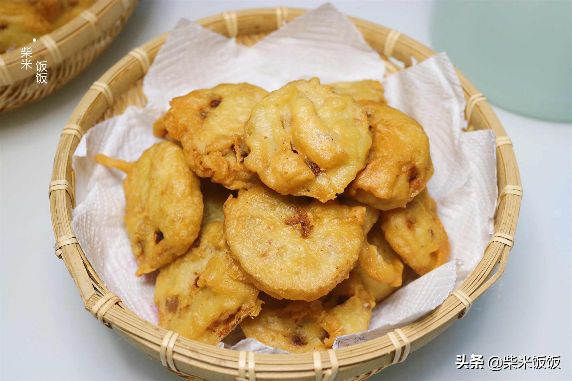 过年必备的炸藕夹，用这个方法做，外酥里嫩又多汁，凉了也好吃