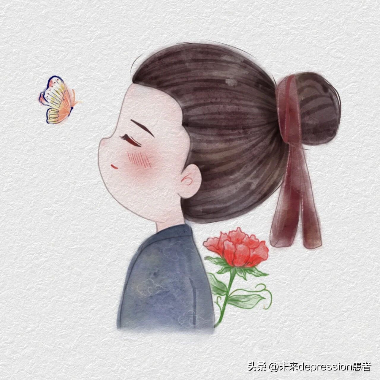 清纯可爱古风美少女,国风美少年