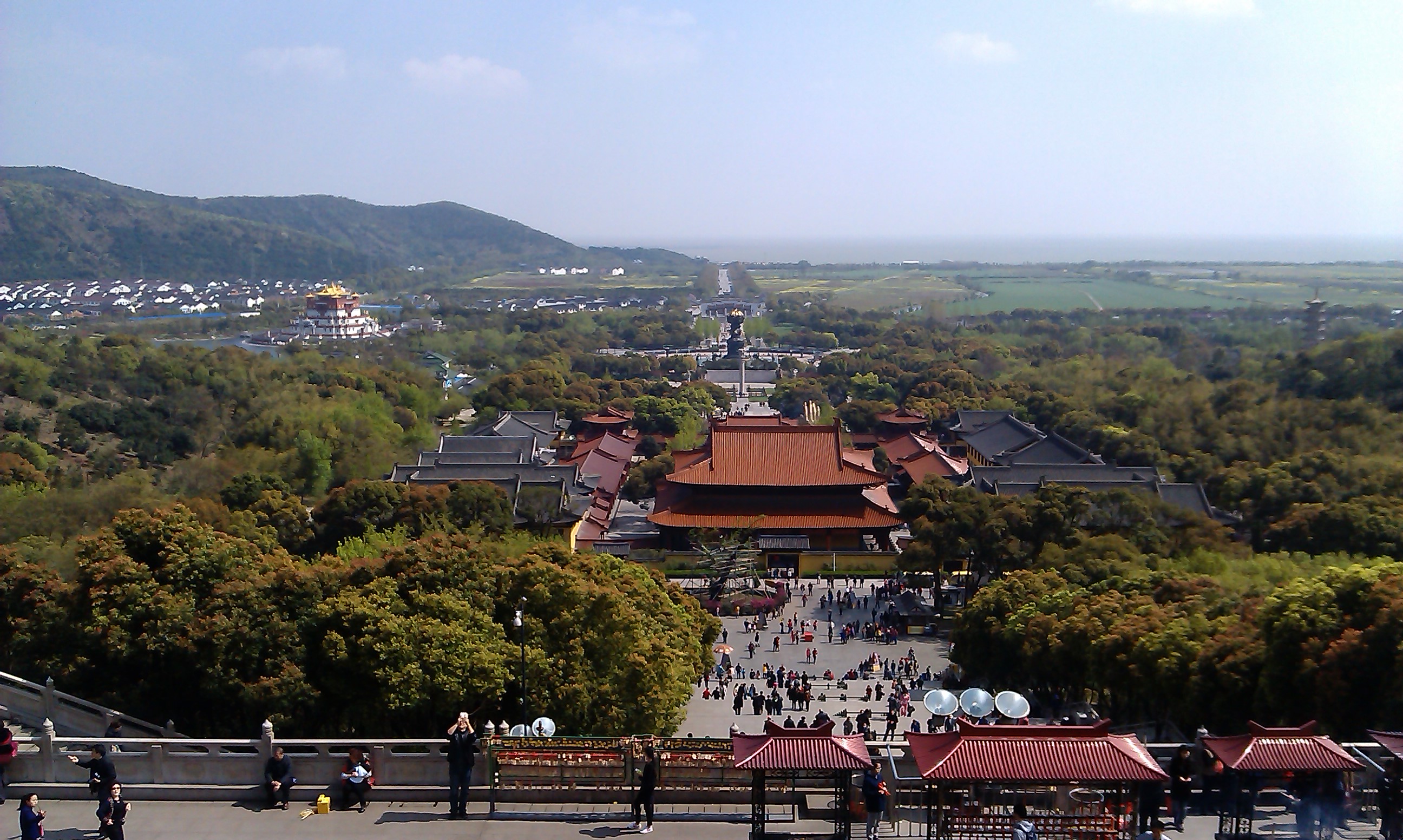 灵山大佛每次去感觉都是老样子,冬天白天无锡灵山大佛照片