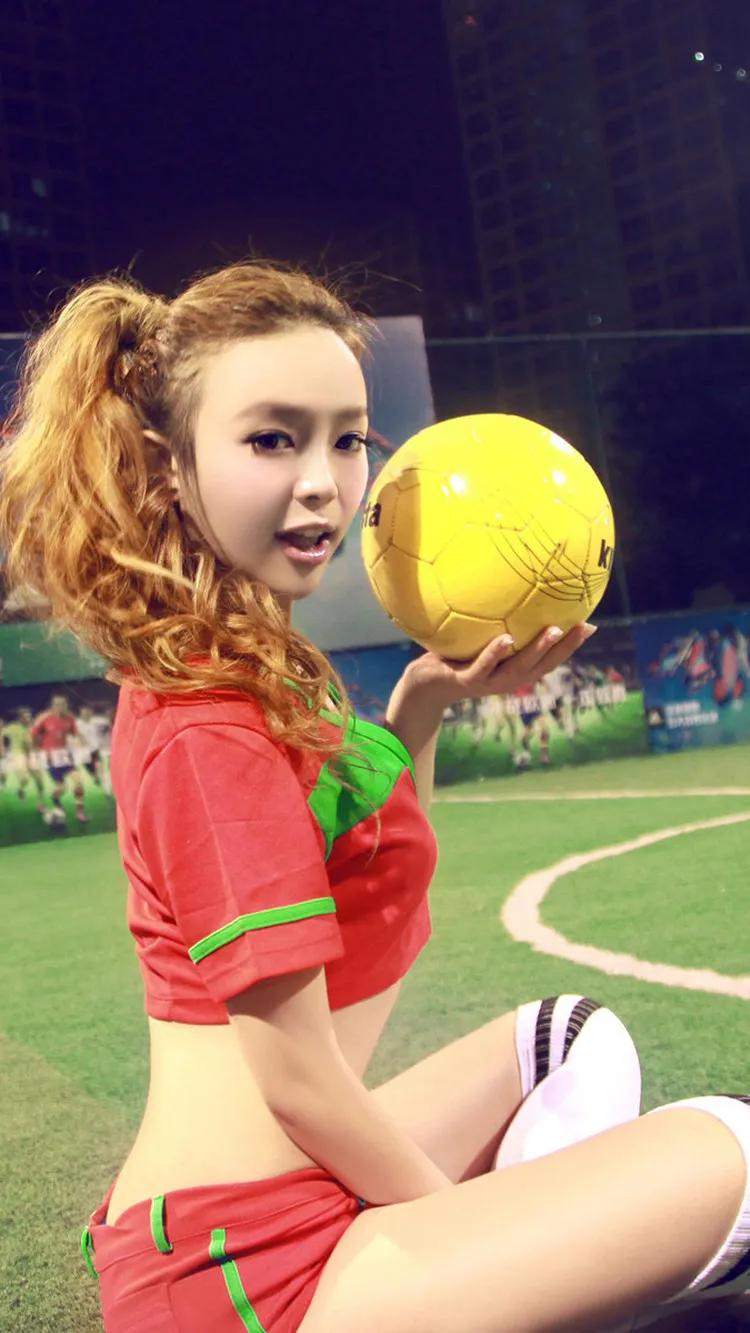 2022足球宝贝壁纸,2022足球宝贝彩妆绘画图片大全