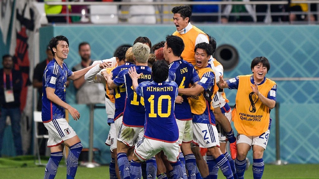 日本2-1击败德国队集锦詹俊,詹俊谈日本击败西班牙