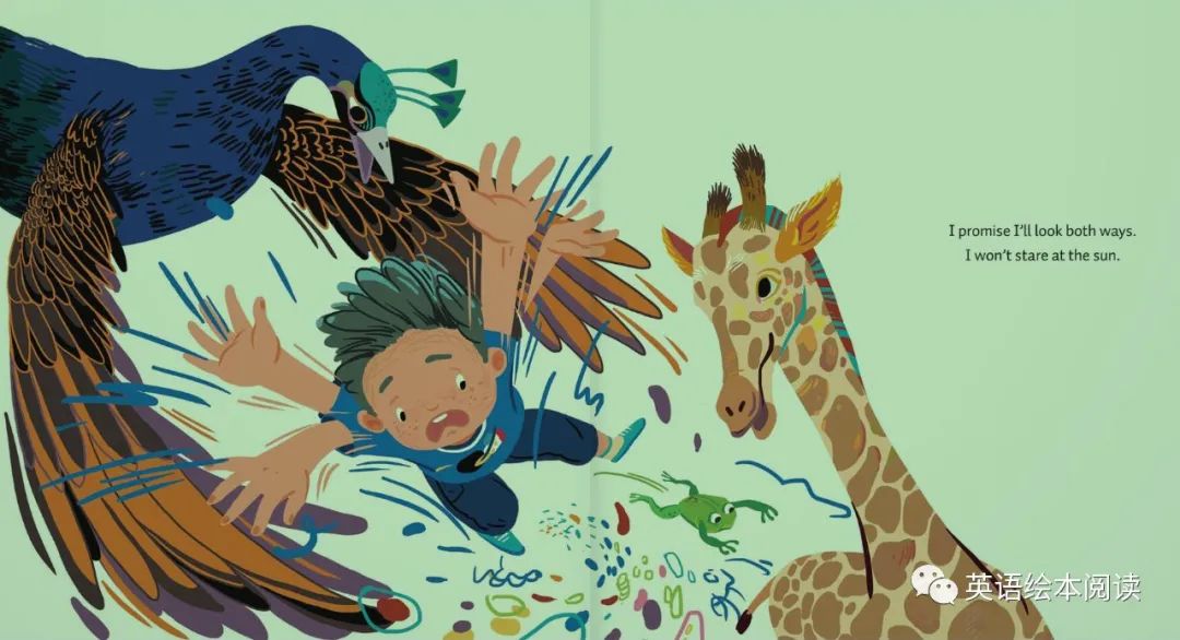 长颈鹿寻找袋鼠的英语绘本,简短的英语小绘本brownbear