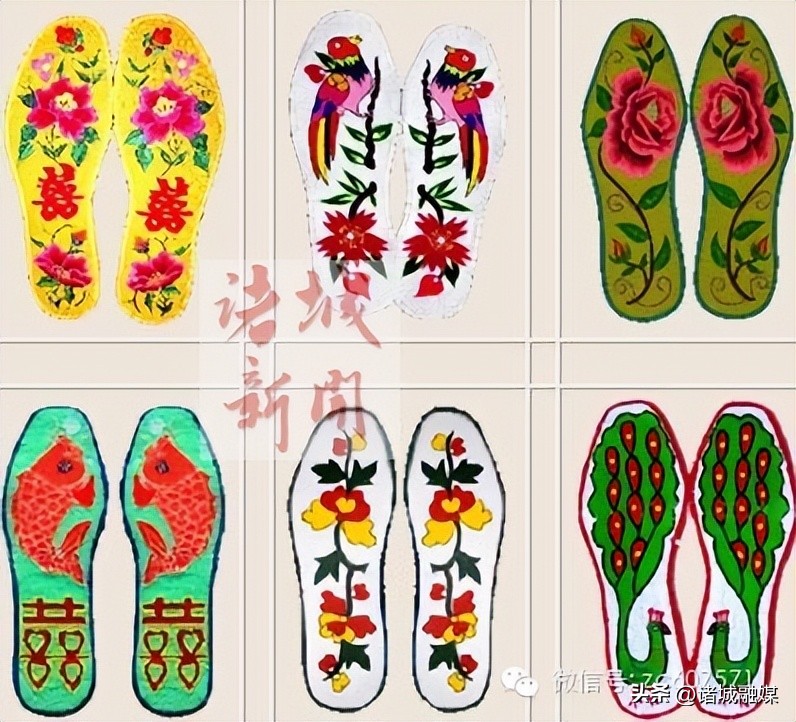 【龙乡老行当】——割花鞋垫