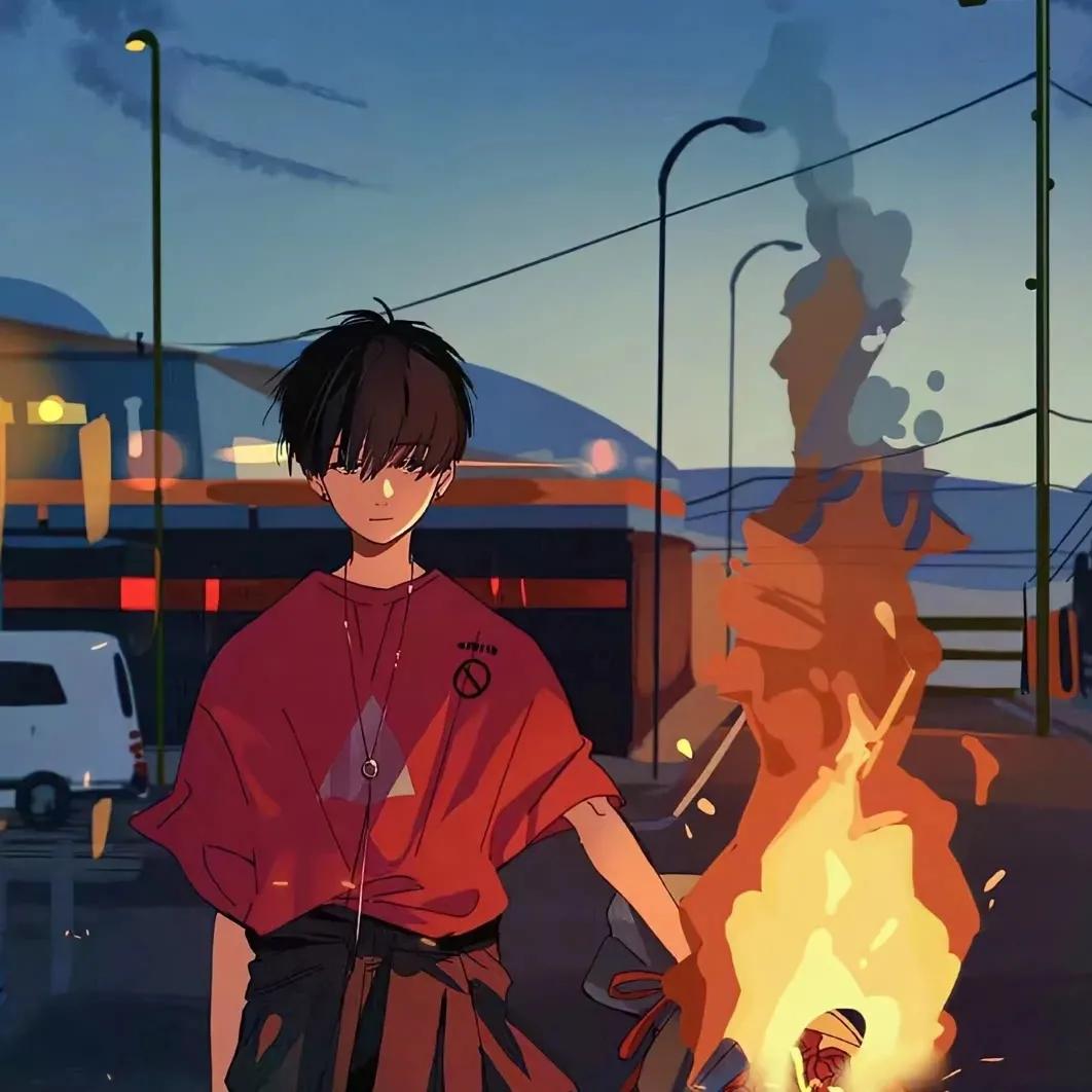 小众动漫头像男头,小众风格头像男头