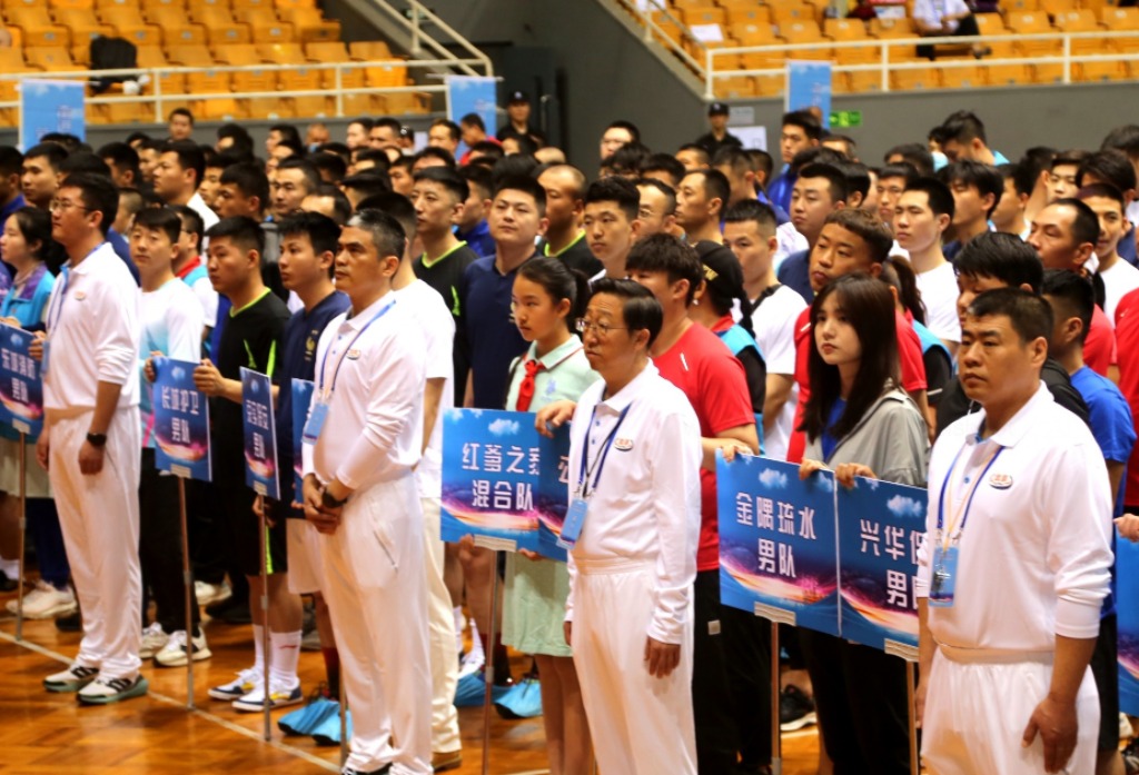 2019年全国职工沙地拔河比赛,拔河比赛凝聚同心齐力