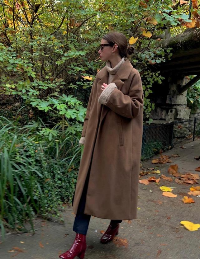 各种简单毛衣的织法,高领毛衣怎么穿才好看