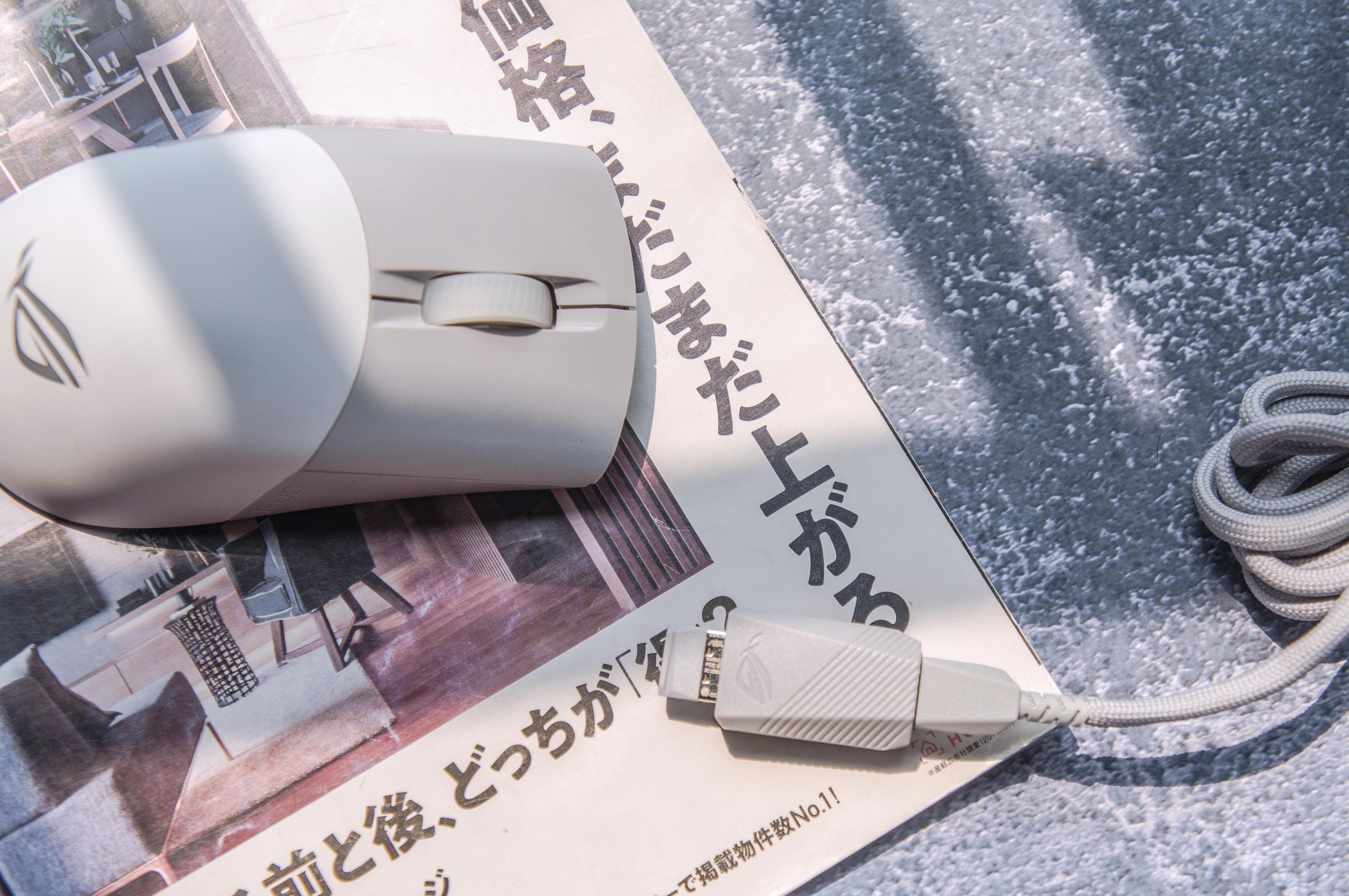 rog月刃无线鼠标评测怎么使用,rog月牙鼠标评测