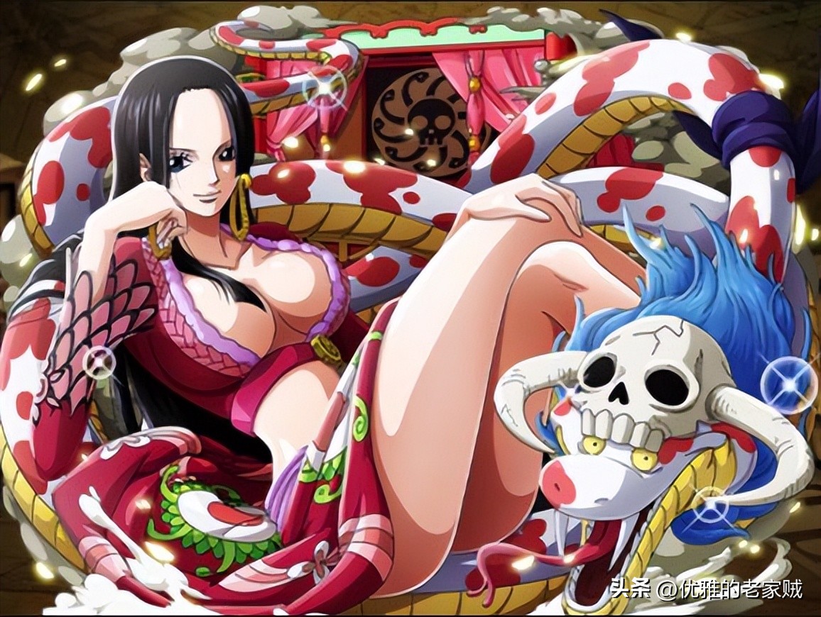 海贼王女帝波雅汉库克图片,海贼王女帝蛇姬图片