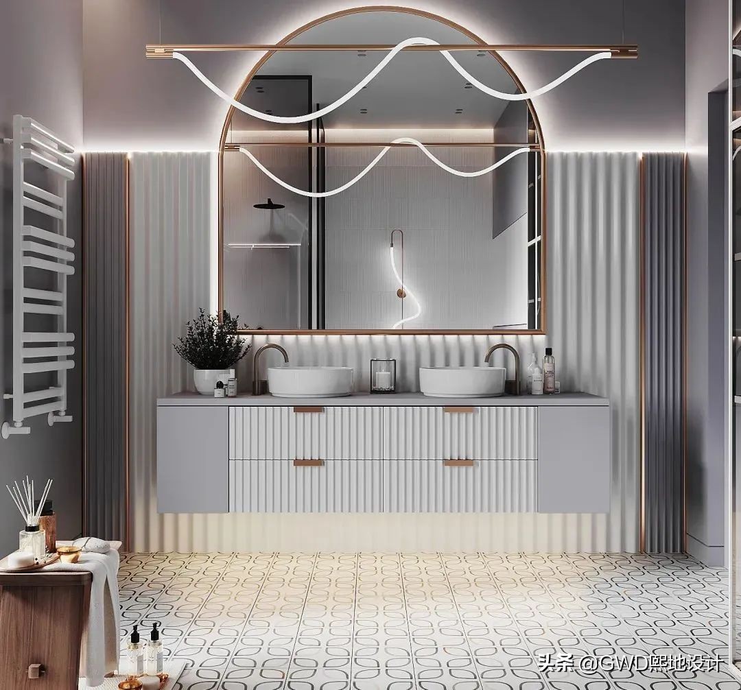 最美卫生间装修效果图,2021最火卫生间设计效果图