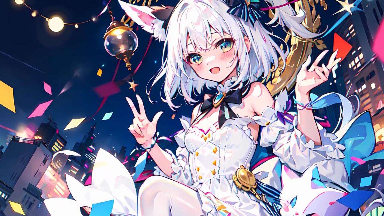 白丝校花主动跟你贴贴？倒个饮料把自己倒进你怀里！#二次元