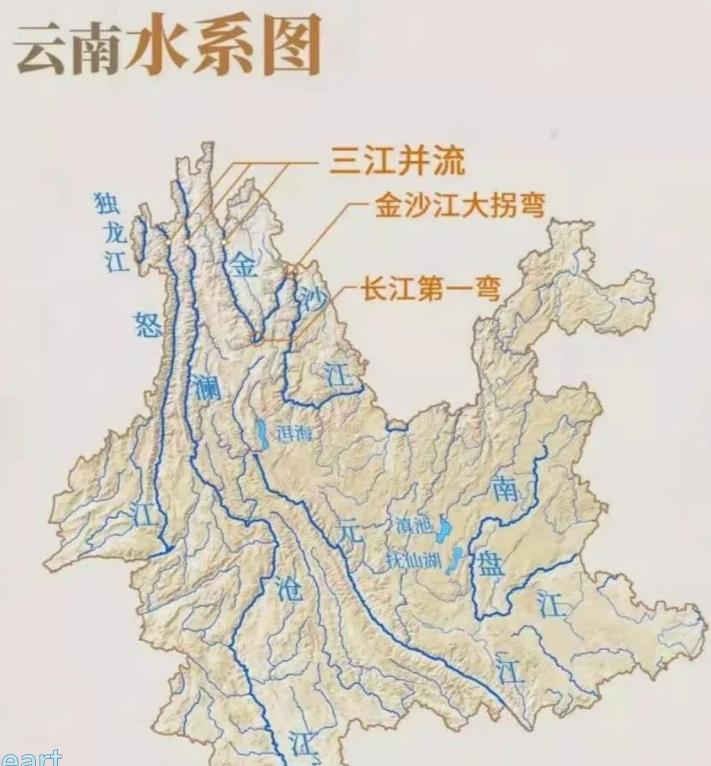 云南旅游地理图,云南游玩景色