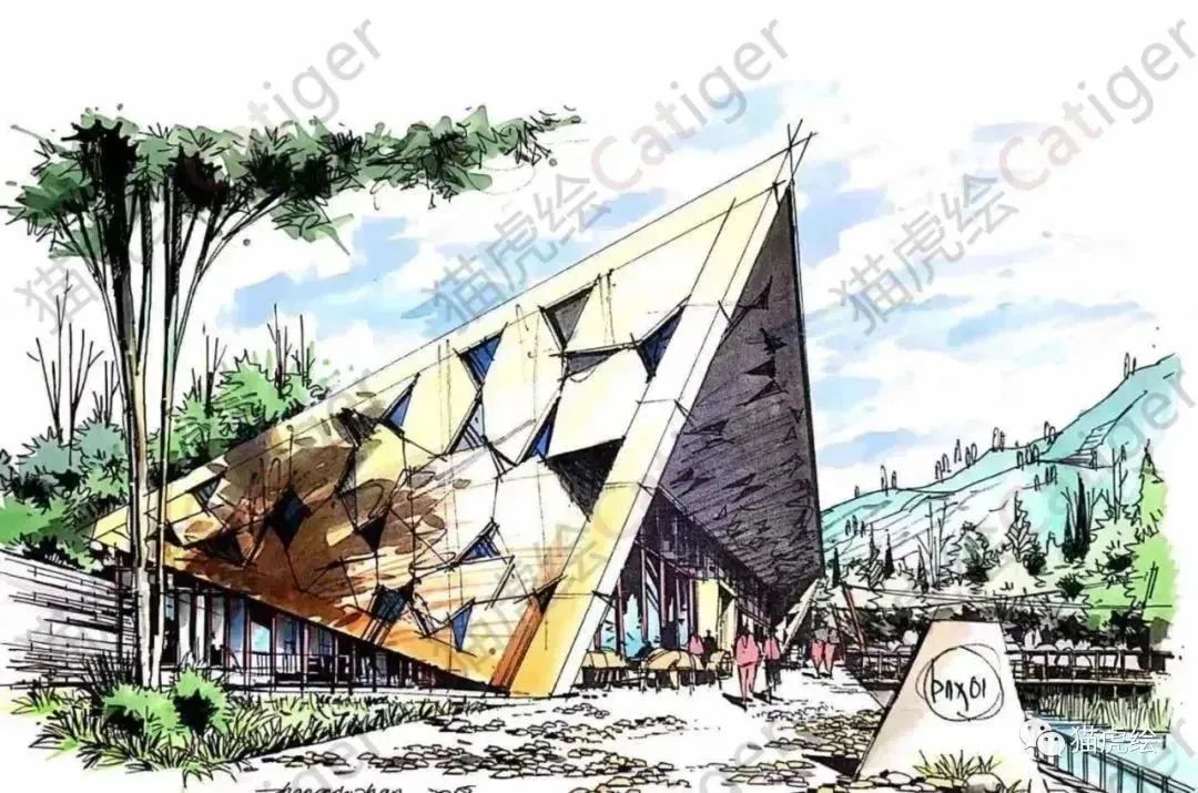 猫虎画,猫虎绘画